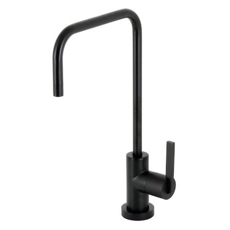 Kingston Brass SingleHandle Water Filtration Faucet, Matte Black KS6190CTL